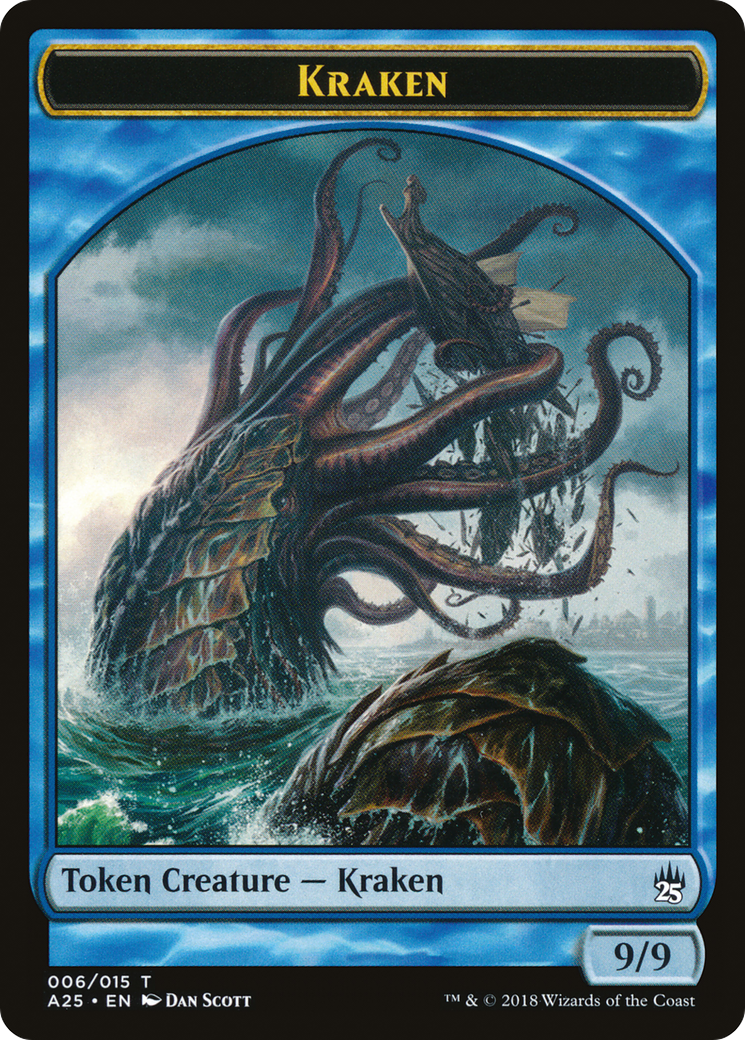 Jeton Kraken [Jetons Masters 25] 