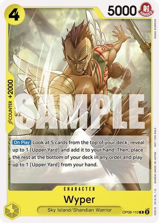 Wyper (Tournament Pack 2025 Vol. 2) (OP08-110) - [One Piece Promotion Cards] - Trinity Hobby