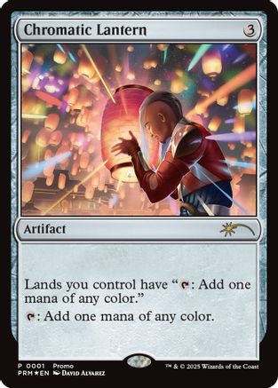 Chromatic Lantern  [Foil]  (UMP-001) - [Unique and Miscellaneous Promos] - Trinity Hobby