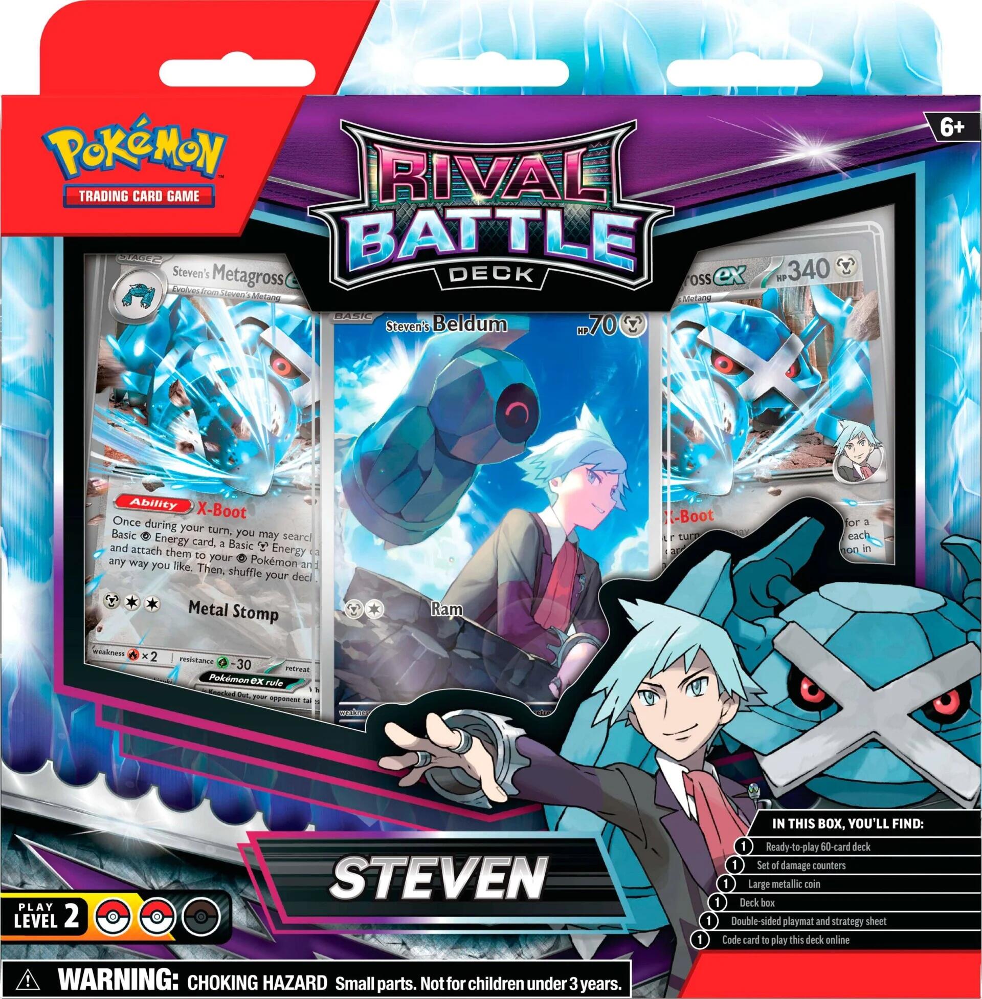 Rival Battle Deck (Steven) - Trinity Hobby