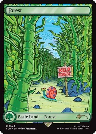 Forest (1943) (SLD-1943) - [Secret Lair Drop Series] - Trinity Hobby