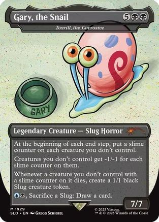 Gary, the Snail - Toxrill, the Corrosive (SLD-1929) - [Secret Lair Drop Series] - Trinity Hobby