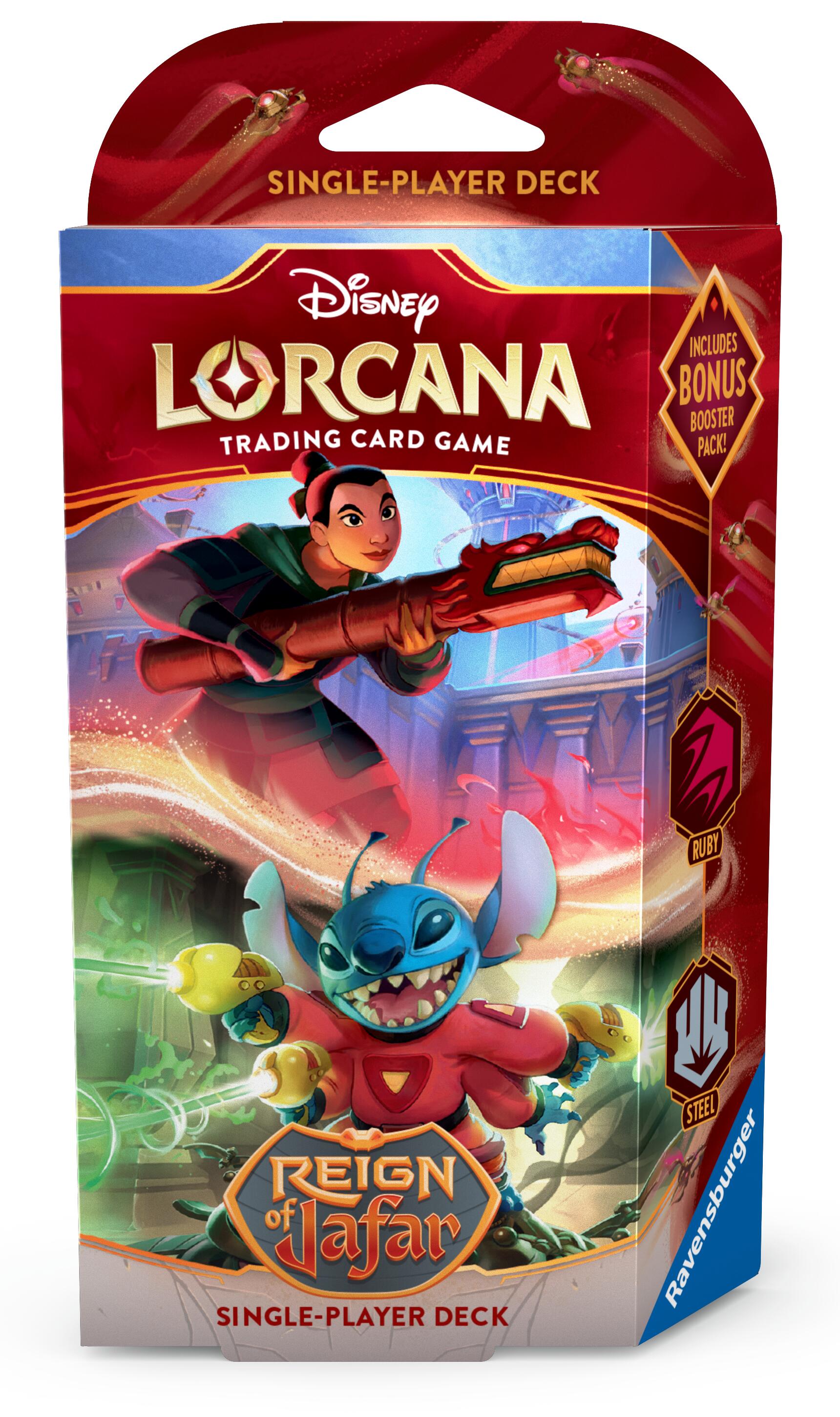 [Sale] Reign of Jafar - Starter Deck (Ruby & Steel) - Trinity Hobby