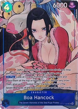Boa Hancock (Illustration Box Vol.1) (ST17-004) - [One Piece Promotion Cards] Foil - Trinity Hobby