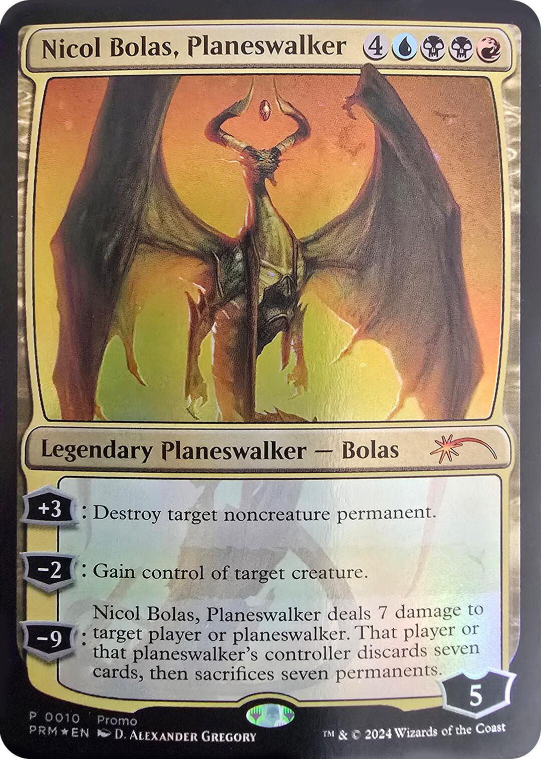 Nicol Bolas, Planeswalker [Media Promos] - Trinity Hobby