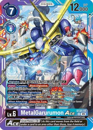 MetalGarurumon ACE [ST21-11] [Starter Deck: Hero of Hope] - Trinity Hobby