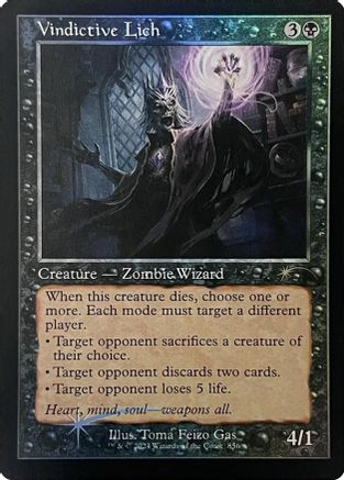 Vindictive Lich (Retro Frame) (SLD-856) - [Secret Lair Drop Series] Foil - Trinity Hobby