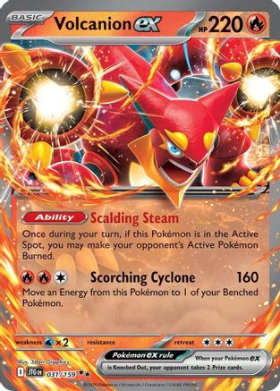 Volcanion ex - 031/159  - (031/159) Holofoil [SV09 Journey Together] - Trinity Hobby