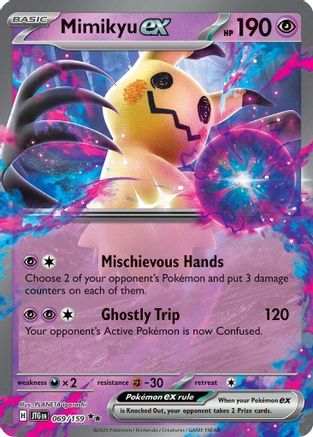 Mimikyu ex  - (069/159) Holofoil [SV09 Journey Together] - Trinity Hobby