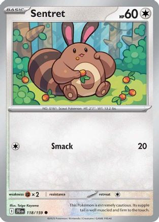 Sentret  - (118/159)  [SV09 Journey Together] - Trinity Hobby