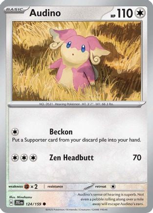Audino  - (124/159)  [SV09 Journey Together] - Trinity Hobby