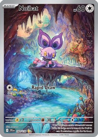 Noibat - 169/159  - (169/159) Holofoil [SV09 Journey Together] - Trinity Hobby