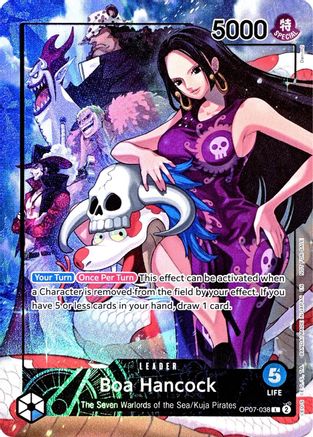 Boa Hancock (2025 PSA Magazine Promo) (OP07-038) - [One Piece Promotion Cards] Foil - Trinity Hobby