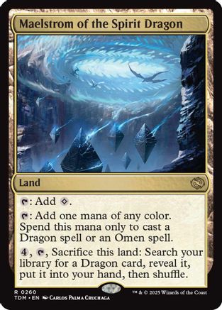 Maelstrom of the Spirit Dragon  (TDM-260) - [Tarkir: Dragonstorm] - Trinity Hobby
