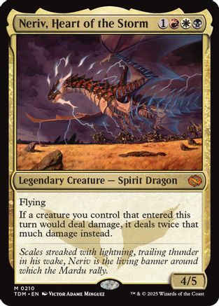 Neriv, Heart of the Storm  (TDM-210) - [Tarkir: Dragonstorm] - Trinity Hobby