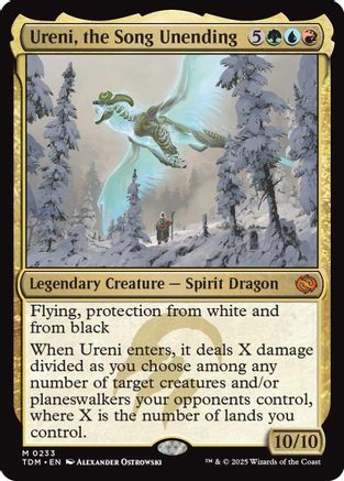 Ureni, the Song Unending  (TDM-233) - [Tarkir: Dragonstorm] - Trinity Hobby