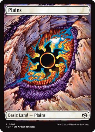 Plains  (TDM-287) - [Tarkir: Dragonstorm] - Trinity Hobby