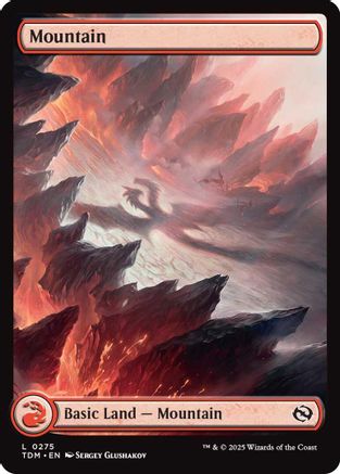 Mountain  (TDM-275) - [Tarkir: Dragonstorm] - Trinity Hobby