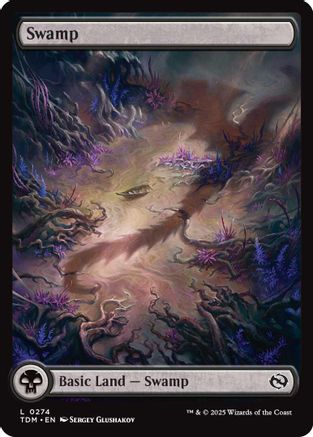 Swamp  [Foil]  (TDM-274) - [Tarkir: Dragonstorm] - Trinity Hobby