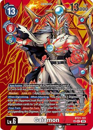 Gaiamon [BT21-101] (SP) [World Convergence] - Trinity Hobby