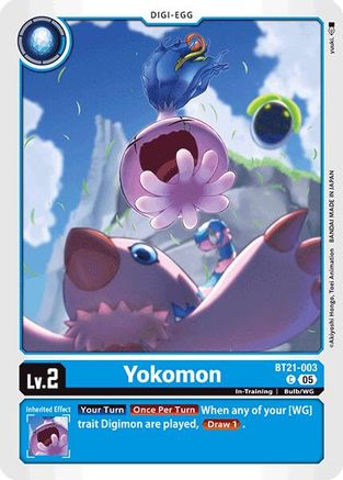 Yokomon [BT21-003] [World Convergence] - Trinity Hobby