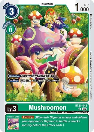 Mushroomon [BT21-048] [World Convergence] - Trinity Hobby