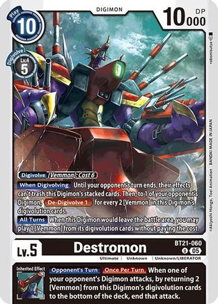 Destromon [BT21-060] [World Convergence] - Trinity Hobby