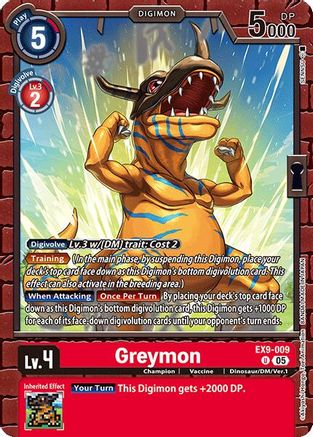 Greymon (EX9-009) - [Versus Monsters] - Trinity Hobby