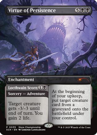 Virtue of Persistence (GAME-035) - [Game Day & Store Championship Promos] - Trinity Hobby
