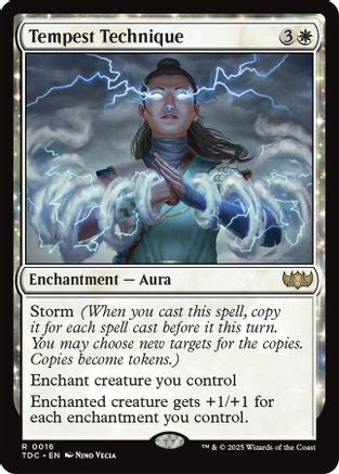 Tempest Technique (TDC-016) - [Commander: Tarkir: Dragonstorm] - Trinity Hobby