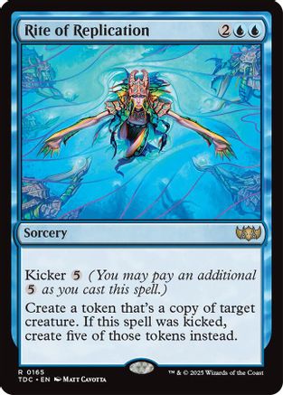 Rite of Replication (TDC-165) - [Commander: Tarkir: Dragonstorm] - Trinity Hobby