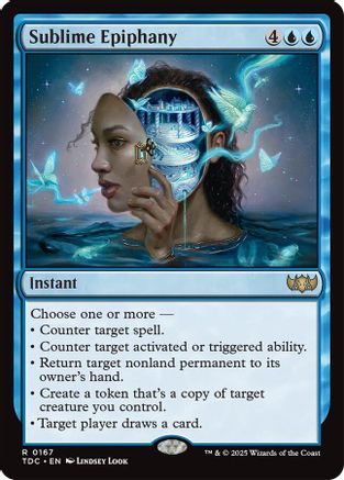 Sublime Epiphany (TDC-167) - [Commander: Tarkir: Dragonstorm] - Trinity Hobby