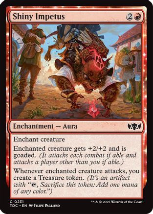 Shiny Impetus (TDC-231) - [Commander: Tarkir: Dragonstorm] - Trinity Hobby