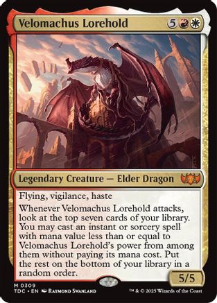 Velomachus Lorehold (TDC-309) - [Commander: Tarkir: Dragonstorm] - Trinity Hobby