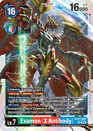 Examon (X Antibody) [BT21-052] [World Convergence] - Trinity Hobby