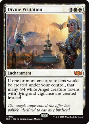 Divine Visitation (TDC-113) - [Commander: Tarkir: Dragonstorm] - Trinity Hobby