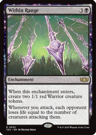Within Range (TDC-032) - [Commander: Tarkir: Dragonstorm] - Trinity Hobby