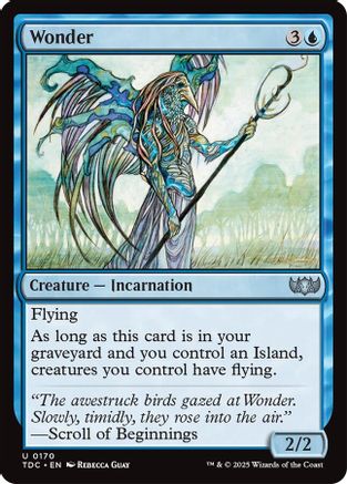 Wonder (TDC-170) - [Commander: Tarkir: Dragonstorm] - Trinity Hobby