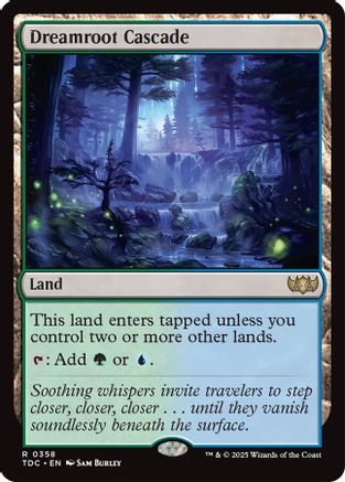 Dreamroot Cascade (TDC-358) - [Commander: Tarkir: Dragonstorm] - Trinity Hobby