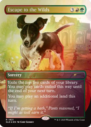 Escape to the Wilds (1921) (Rainbow Foil) (SLD-1921) - [Secret Lair Drop Series] Foil - Trinity Hobby