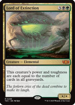 Lord of Extinction (TDC-295) - [Commander: Tarkir: Dragonstorm] - Trinity Hobby