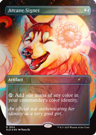 Arcane Signet (1924) (Rainbow Foil) (SLD-1924) - [Secret Lair Drop Series] Foil - Trinity Hobby