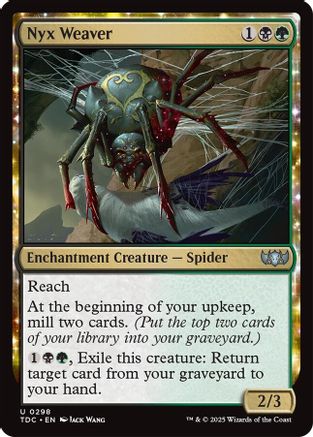 Nyx Weaver (TDC-298) - [Commander: Tarkir: Dragonstorm] - Trinity Hobby