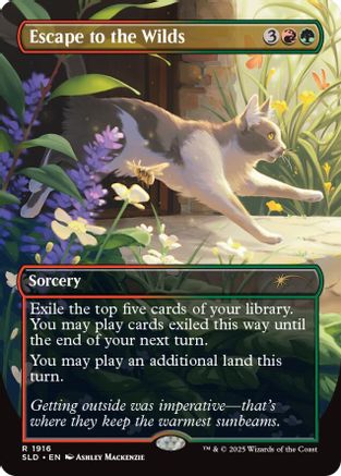 Escape to the Wilds (1916) (SLD-1916) - [Secret Lair Drop Series] - Trinity Hobby
