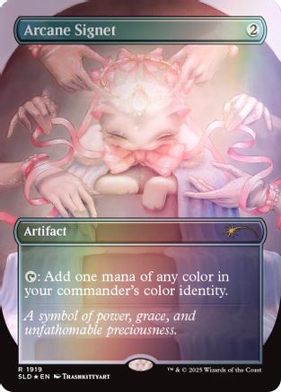 Arcane Signet (1919) (Rainbow Foil) (SLD-1919) - [Secret Lair Drop Series] Foil - Trinity Hobby