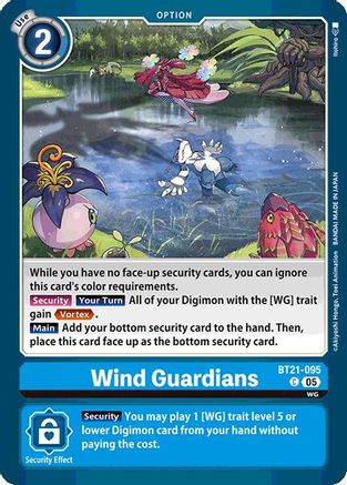 Wind Guardians [BT21-095] [World Convergence] - Trinity Hobby