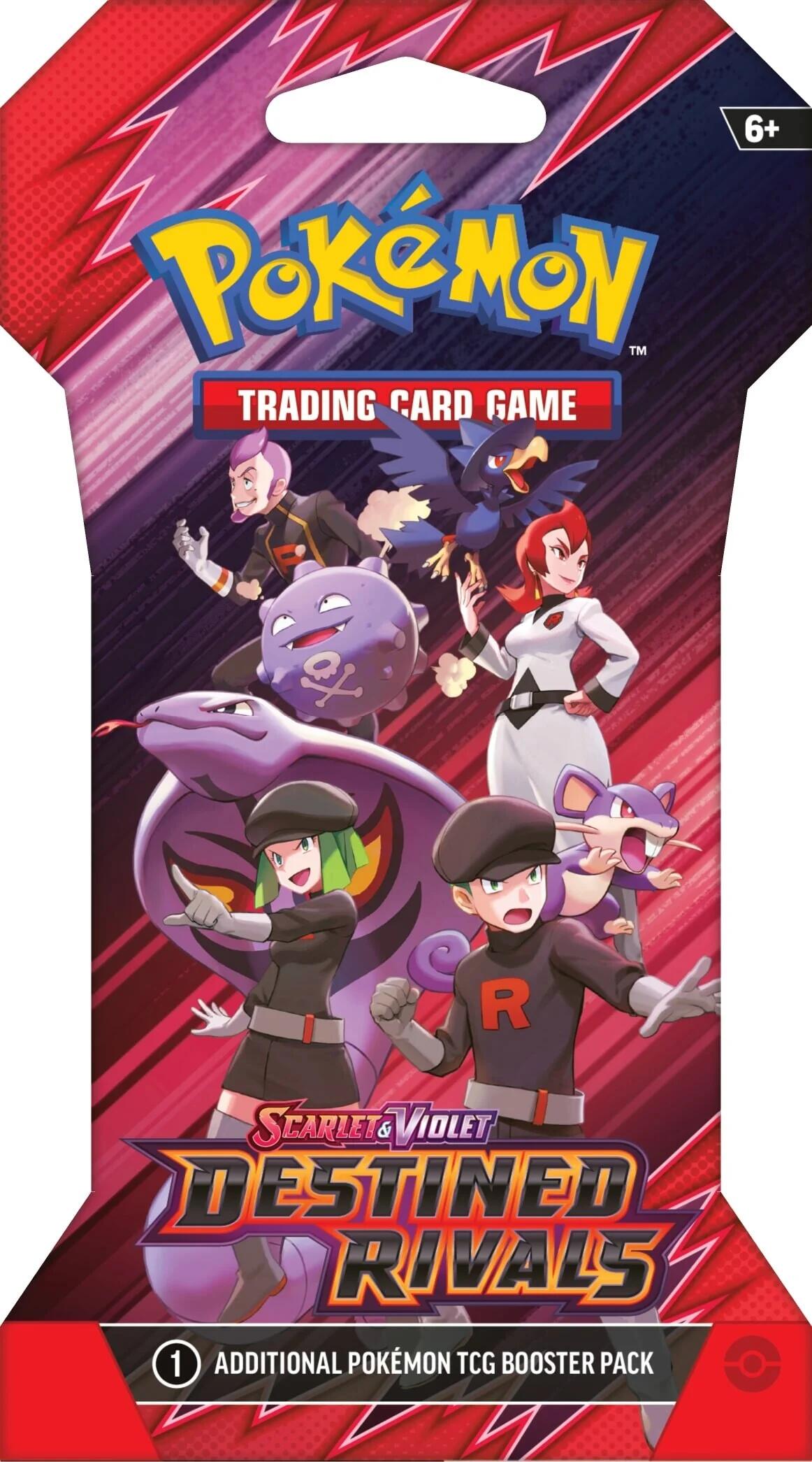 Scarlet & Violet: Destined Rivals Sleeved Booster Pack - Trinity Hobby