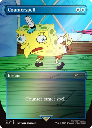Counterspell (Rainbow Foil) (SLD-1933) - [Secret Lair Drop Series] Foil - Trinity Hobby