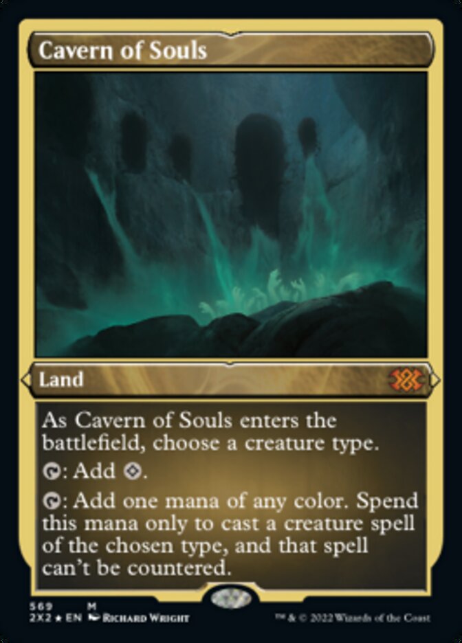 Cavern of Souls (Foil Etched) [Double Masters 2022] - Trinity Hobby