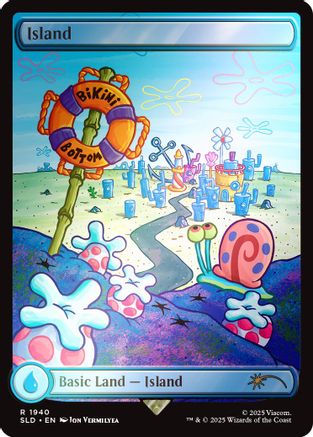 Island (1940) (Rainbow Foil) (SLD-1940) - [Secret Lair Drop Series] Foil - Trinity Hobby
